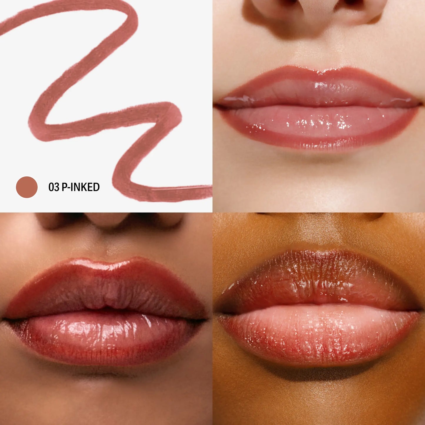 Sacheu Lip Liner STAY-N - Peel-Off Lip Liner Stain - All Day & Night Lip Liner with Hyaluronic Acid & Vitamin E - Long Lasting Formula - 0.12 Fl Oz / 3.5 Ml