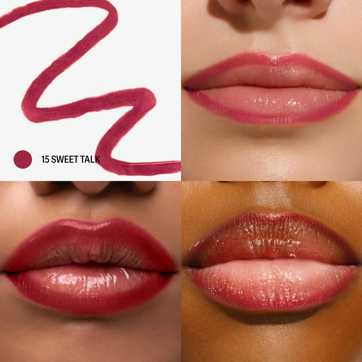 Sacheu Lip Liner STAY-N - Peel-Off Lip Liner Stain - All Day & Night Lip Liner with Hyaluronic Acid & Vitamin E - Long Lasting Formula - 0.12 Fl Oz / 3.5 Ml
